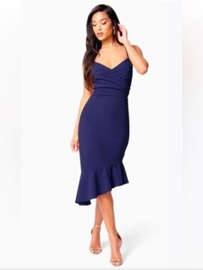 satin formal dress long Satin V-neck Bridesmaid Dress Dusty Rose / 18 main image 1